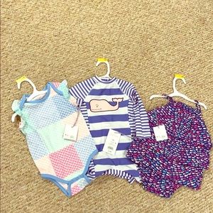 Vineyard vines for Target 12 month girl bundle